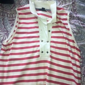 Red and white stripped Tommy Hilfiger dress